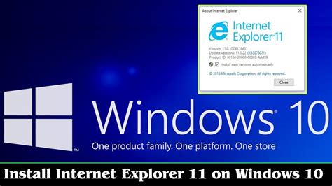 [GUIDE] Download Internet Explorer 11 Windows 10 (Install ...