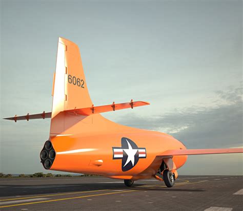 Bell X-1 3D model - Aircraft on Hum3D