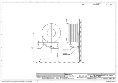 Fire Hose Reel Installation