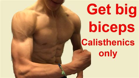 Best calisthenics biceps workout - YouTube