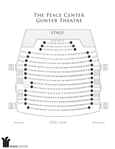 The Peace Center :: Seating Charts