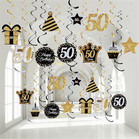 Unique 50th Birthday Party Decorations