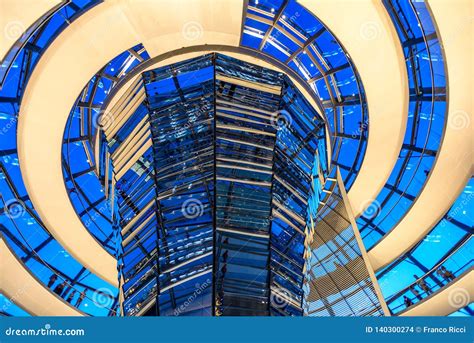 The Reichstag Dome Is A Glass Dome Constructed On Top Of The Rebuilt Reichstag Building ...