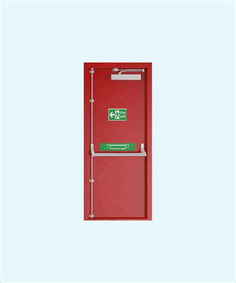 Red Fire Rated Doors - Cuirass Homes