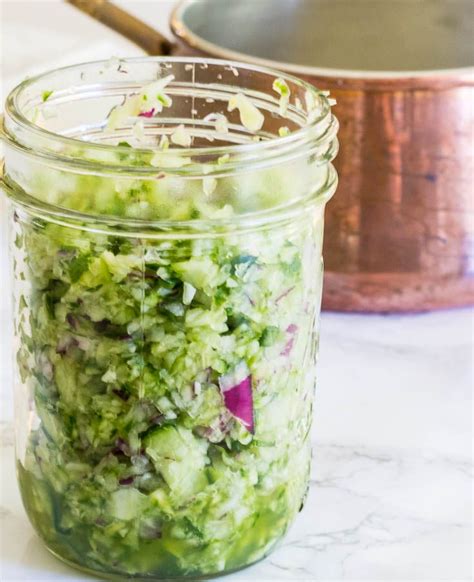 This fresh and crunchy cucumber relish is so easy to make, and it’ll be ...