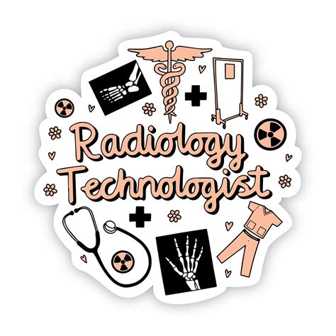 Radiology Technologist Sticker | Radiology technologist, Radiology ...