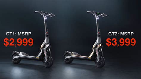 2022 Segway GT1 & GT2 New Design Electric Scooters Unveil! - YouTube