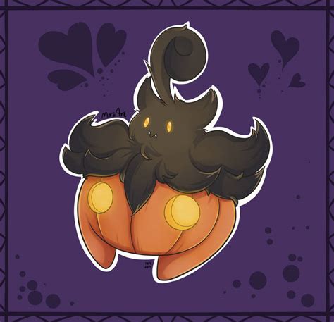 Pokemon: Pumpkaboo by MiniArts15 on DeviantArt