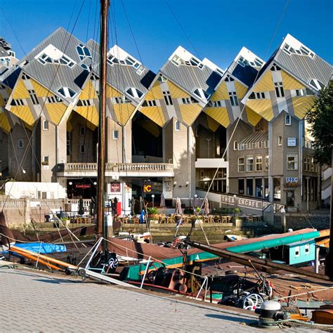 Rotterdam Cube Houses become new Stayokay hostel | ArchDaily