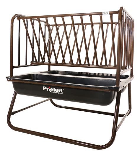 Murdoch's – Priefert - Pasture Horse Feeder with Hay Rack