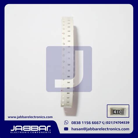 RESISTOR 41C - 1K OHM 1% 1/10W (Sepersepuluh) SMD0603 - Jabbar Electronics