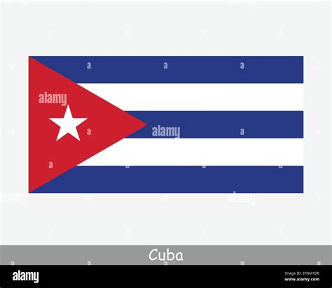 National Flag of Cuba. Cuban Country Flag. Republic of Cuba Detailed ...