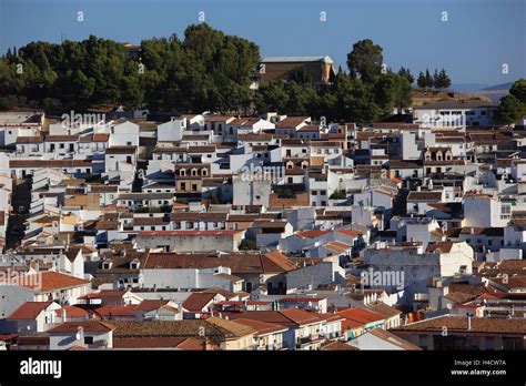 Antequera, Spain, Andalusia, city Antequera, view at the Old Town Stock ...