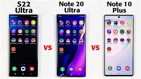 S22 Ultra vs Note 20 Ultra vs Note 10 Plus SPEED TEST in 2022 | Any BIG Difference? - YouTube