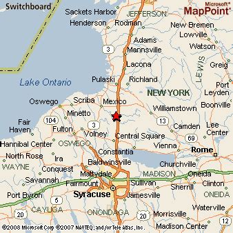 Parish, New York Area Map & More