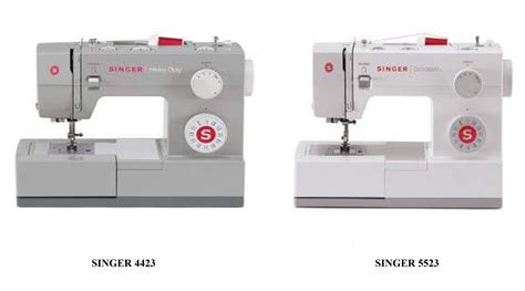 SINGER 4423 vs 5523