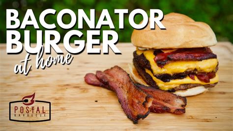 Wendy's Baconator Burger Recipe At Home – How to Make a Baconator ...