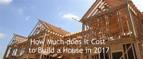 How Much does it Cost to Build a House in 2017 - Buy vs Build? | Building a house, Build your ...