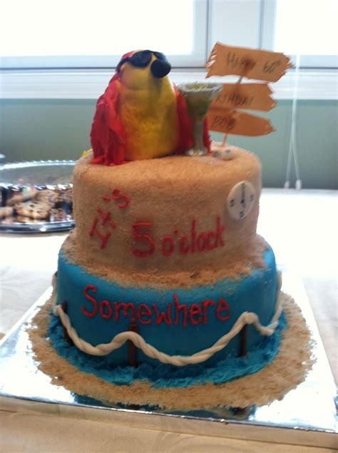 Jimmy buffet cake Birthday Party 21, Luau Party, 60th Birthday, Beach ...