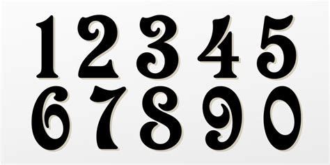 Free Number Stencils. Printable To Download Number Stencils. | Number fonts, Numbers font ...