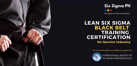 Lean Six Sigma Black Belt Certification Program