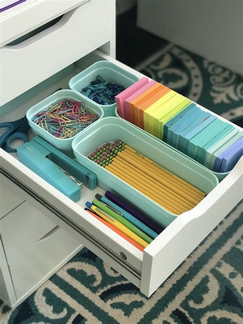 Teacher Desk Organization Ideas: How to Declutter and Organize Your ...