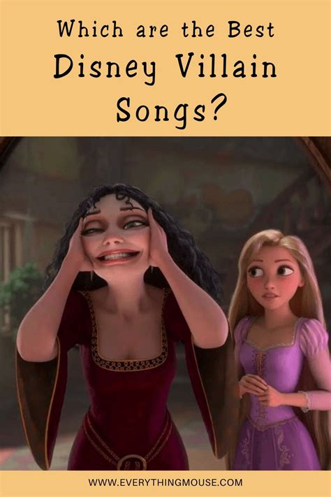 Best Disney Villain Songs Best Disney Villain Songs In 2021 - Hero and ...