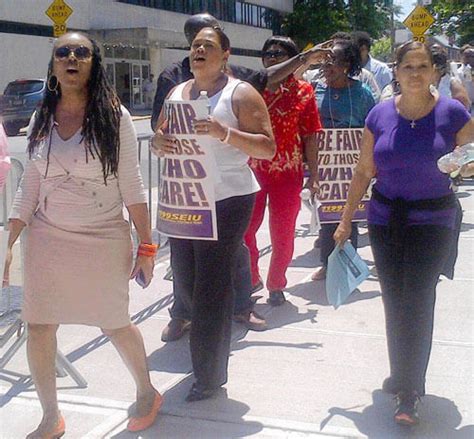 Morningside House workers protest unfair treatment – Bronx Times