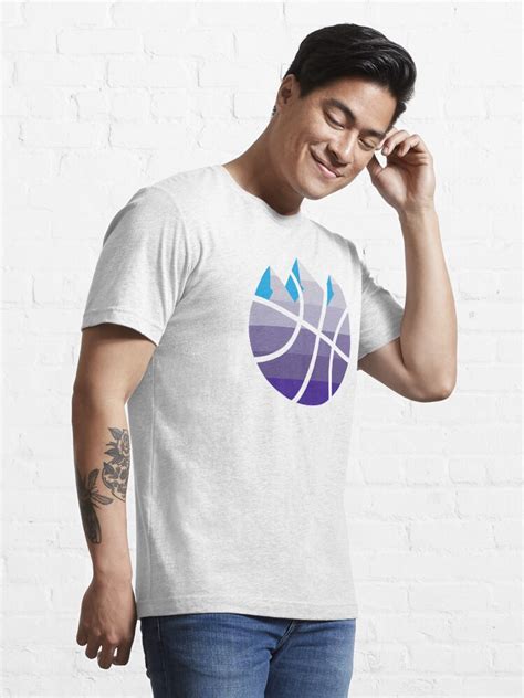 "Utah Jazz Mountain Logo" T-shirt for Sale by ll1designs | Redbubble | utah jazz t-shirts ...