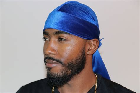 Velvet 3WP Durag (Royal Blue) – 360WaveProcess