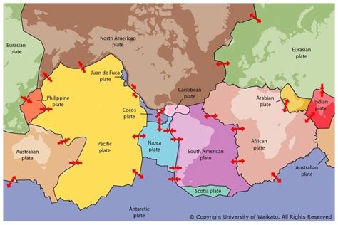 Tectonic plate boundaries — Science Learning Hub