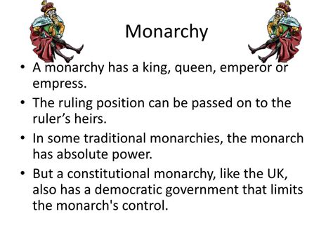 PPT - Monarchy PowerPoint Presentation, free download - ID:2673616