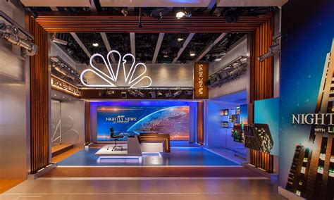 NBC Nightly News / Studio 3C studio design gallery