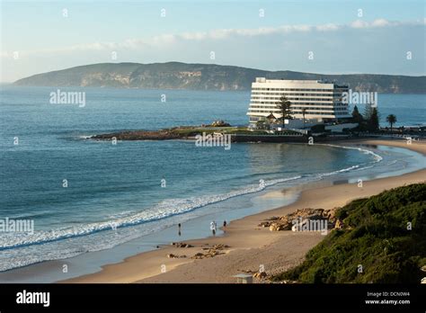 Beacon Isle Hotel on Central Beach, Plettenberg Bay, South Africa Stock Photo - Alamy