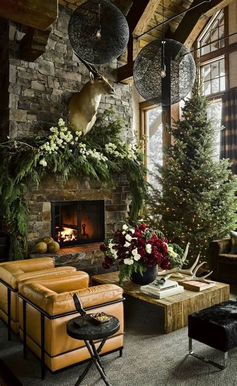 11 Rustic Christmas Decor Ideas For Your Home - decoratoo