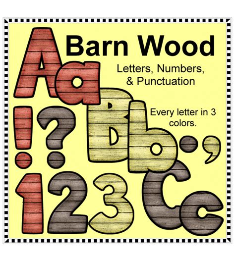 Barnwood Cliparts - Rustic Wood Designs for Your Projects