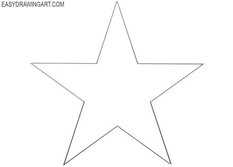 How to Draw a Star Easy | Drawing stars, Easy drawings, Drawings