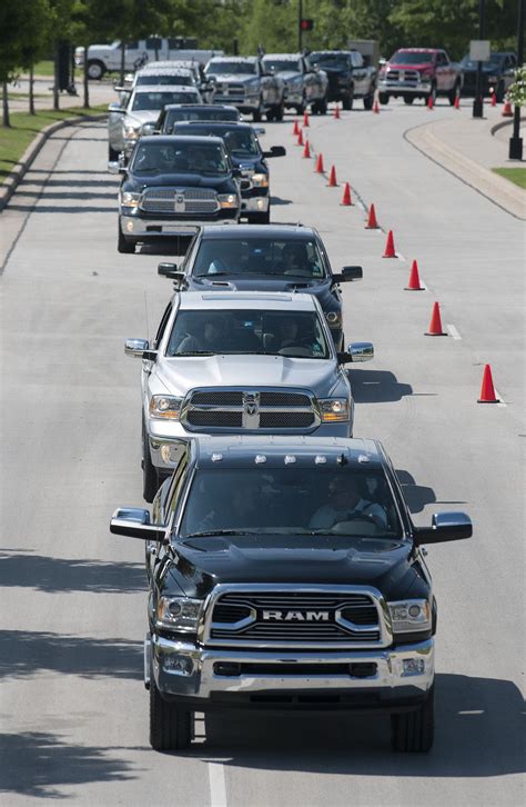 Ram Sets Guinness World Record With Longest Pickup Truck Parade ...