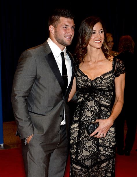 Tim Tebow brought a date. | Stars Set DC Aglow at the White House ...