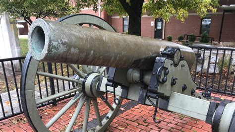 Of 8 Confederate cannons given to Greene County, 3 remain