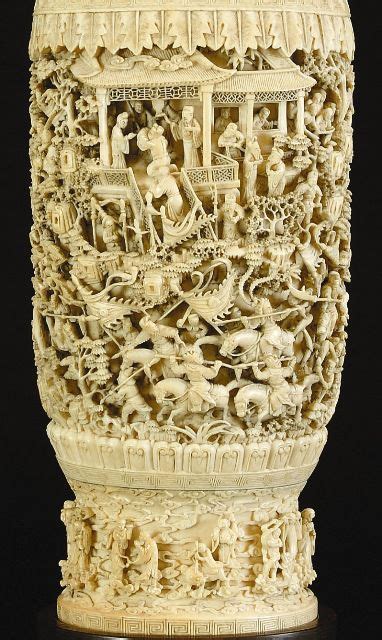 680 best images about Ivory carving on Pinterest | Auction, Late 20th century and Qing dynasty