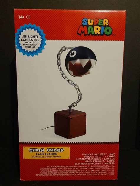 Super Mario Chain Chomp Lamp Super Rare New Sealed | eBay