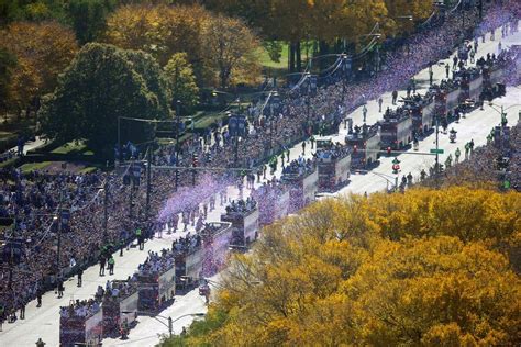 At Cubs' World Series parade, Chicago honors its champions - Sports ...