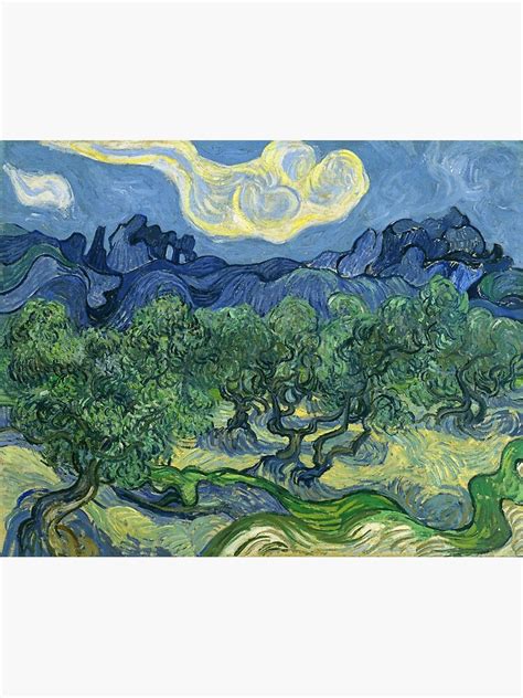 "The Olive Trees by Vincent van Gogh" Canvas Print for Sale by ...