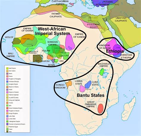 What Africa might look like if it had never been colonized - Vivid Maps