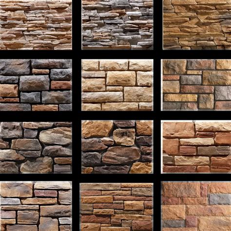 Faux Stone Panel Artificial Exterior Wall Stone Cladding Stone Veneer - Buy Artificial Stone ...