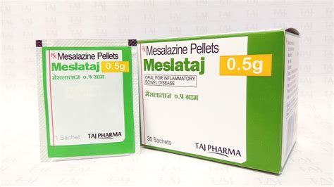 Mesalazine Sachet 0.5g prolonged release granules - Sachet 0.5g ...