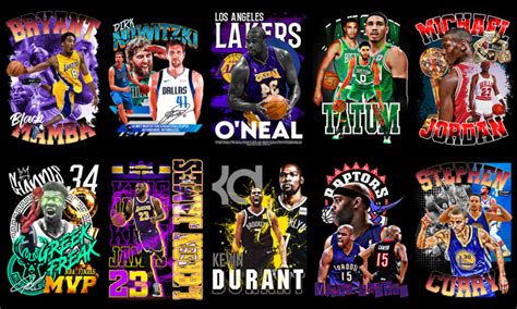 210 NBA Basketball T-Shirt Designs Ultimate Bundle - Buy t-shirt designs