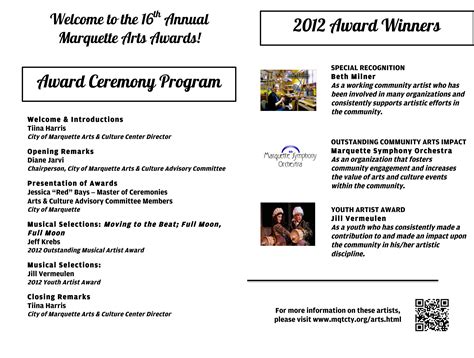 Tips To Make Any Award Ceremony Program Successful - Free Sample ...