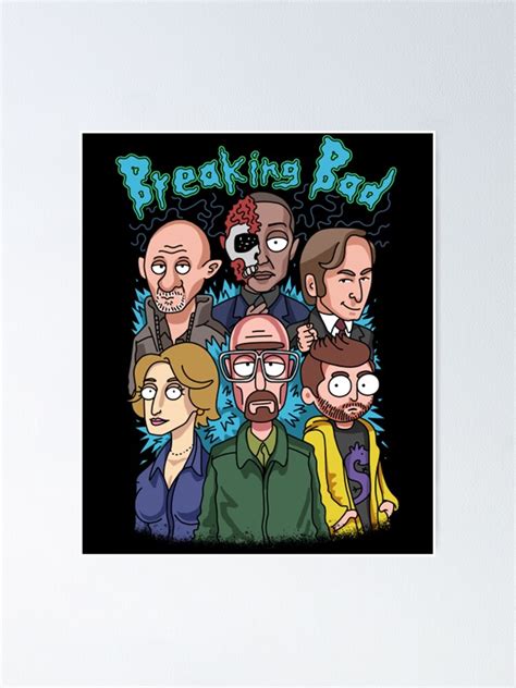 "Breaking Bad, Bad rick parody" Poster for Sale by unzmerla | Redbubble